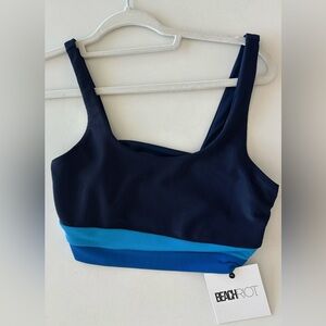 Beach Riot Blue Sports Bra
